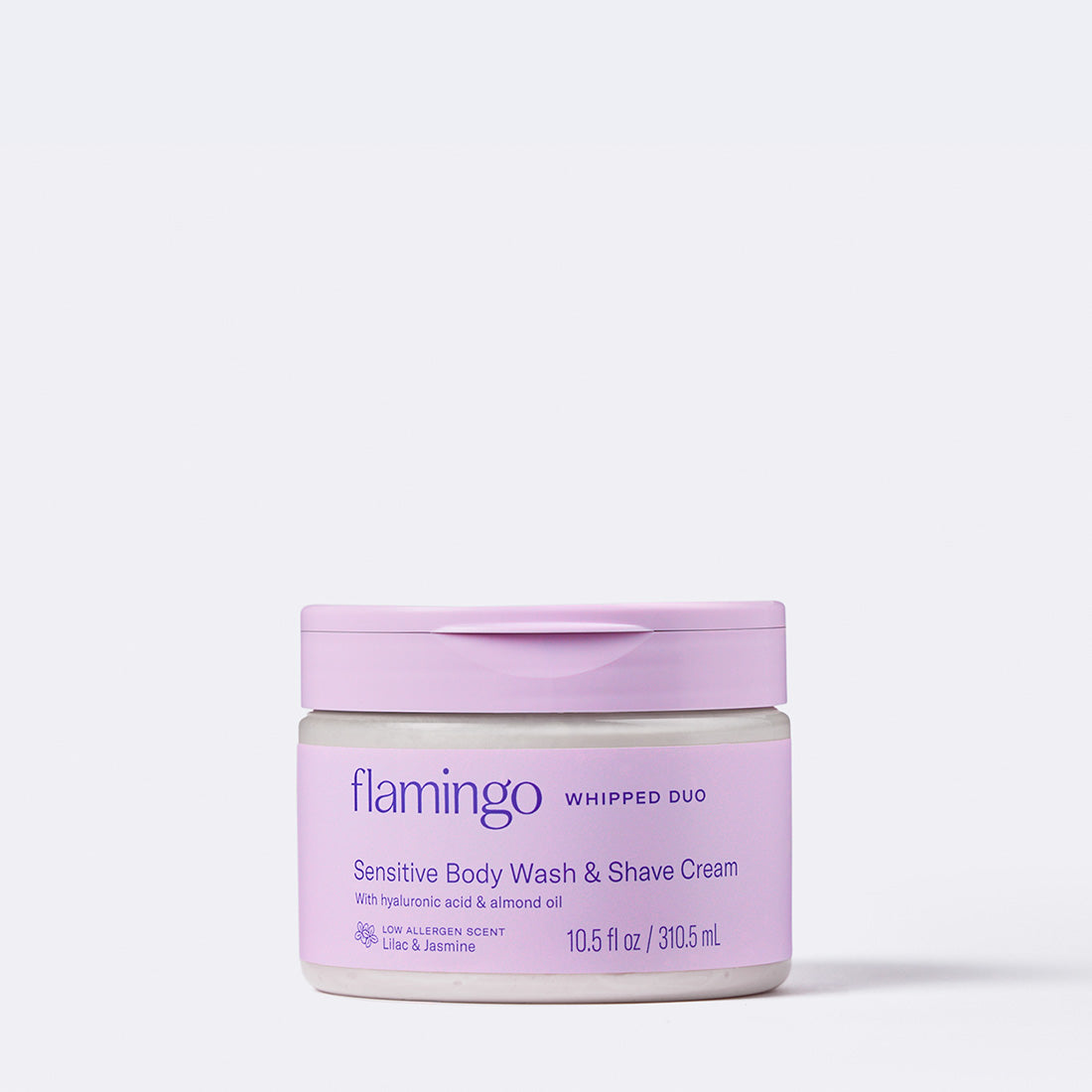 Whipped Duo Sensitive Body Wash & Shave Cream – Flamingo