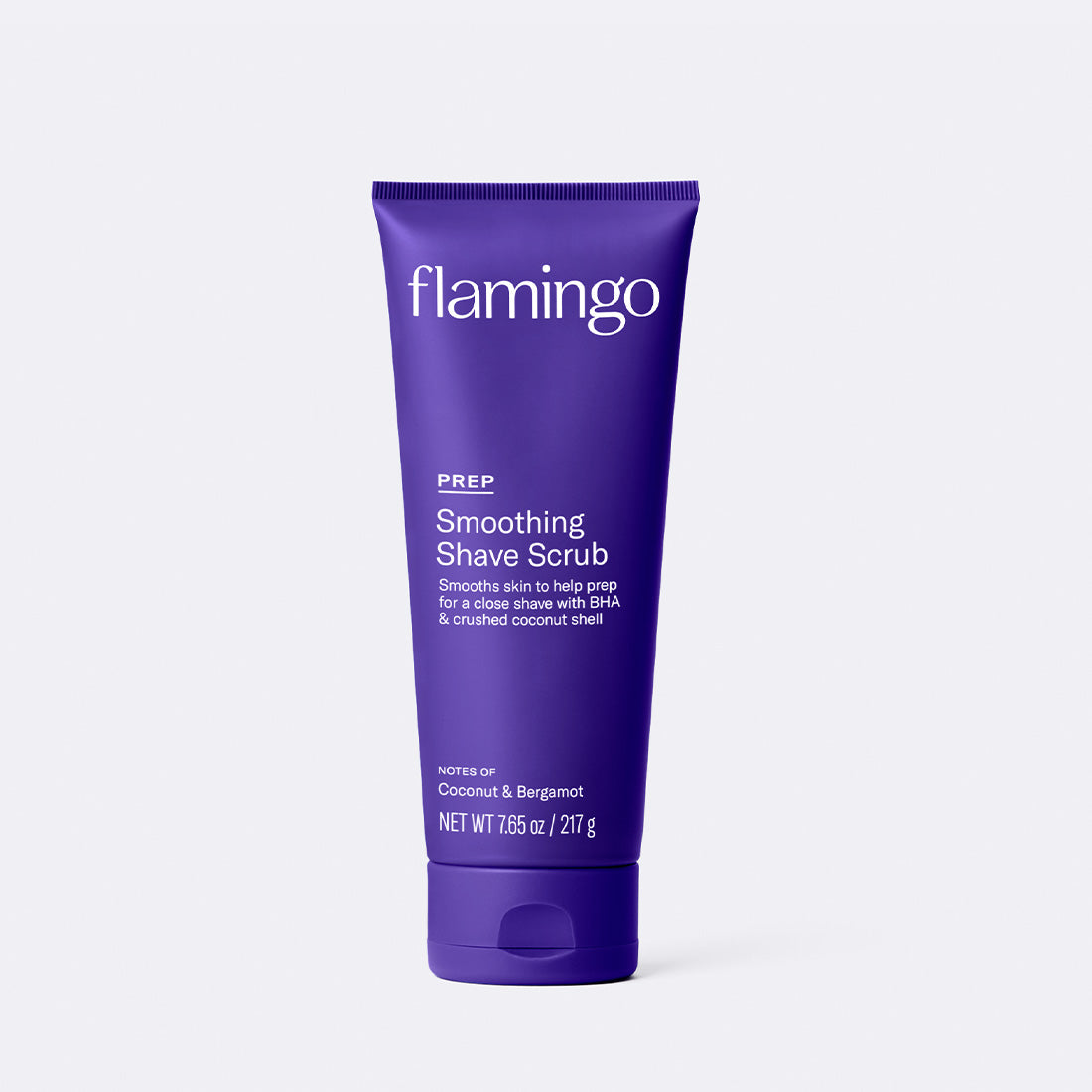 Smoothing Shave Prep Scrub on a white background.