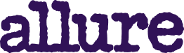 Allure logo in dark purple