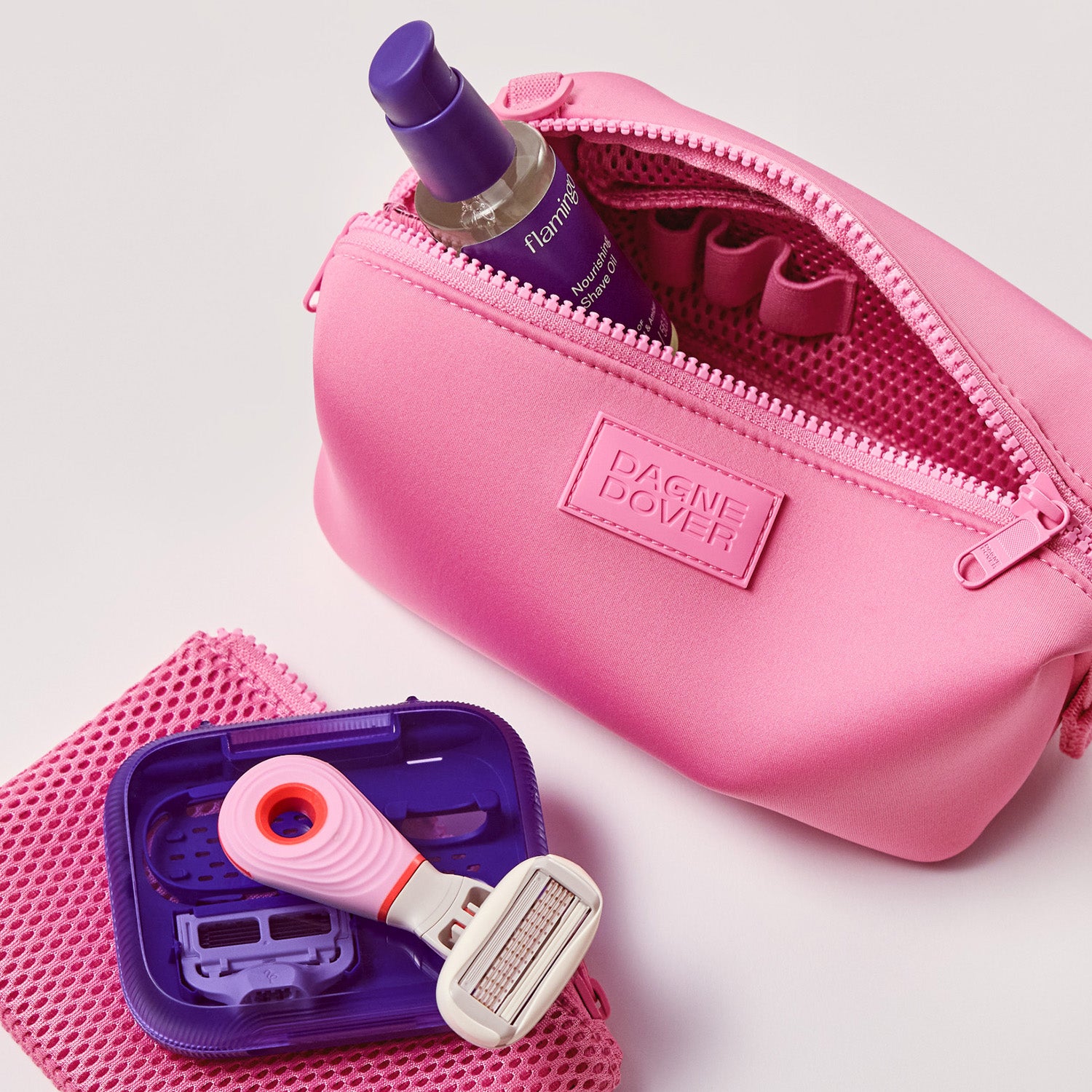 Limited Edition: Dagne Dover x Flamingo Travel Razor Bundle