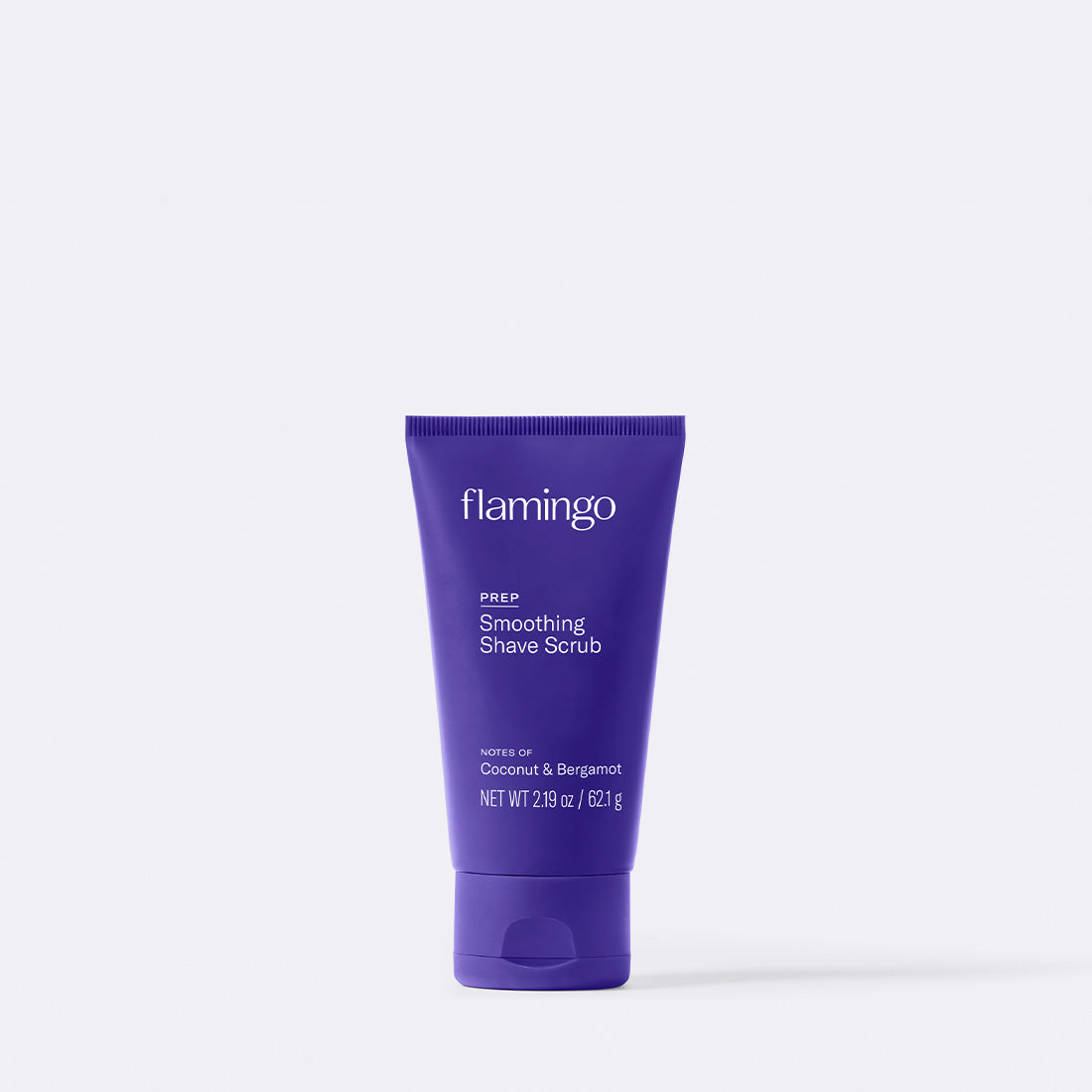 Mini Smoothing Shave Scrub on a white background.