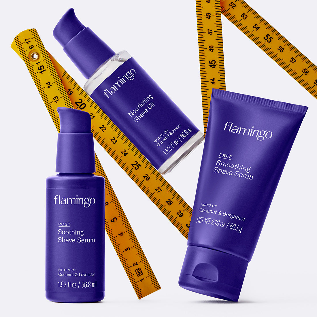 Mini Smoothing Shave Scrub – Flamingo