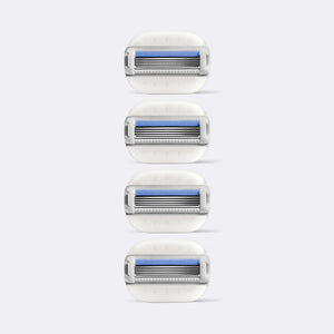 4 Moisture Plus Blades on a white background.