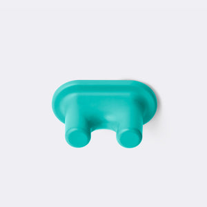 Seafoam Moisture Plus shower holder on a white background.