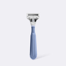 Flamingo Pubic Razor in blue.