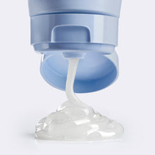 Pubic Exfoliating Shave Gel being squeezed out of the tube into a pile.