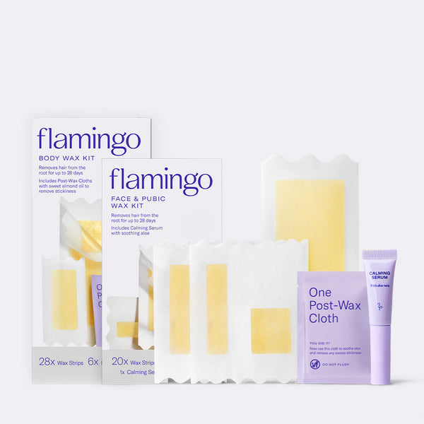 Head to Toe Wax Bundle - Smooth Skin for Every Occasion – Flamingo