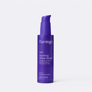 Soothing Post Shave Serum on a white background.